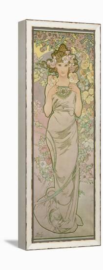 The Rose, 1898-Alphonse Mucha-Framed Premier Image Canvas