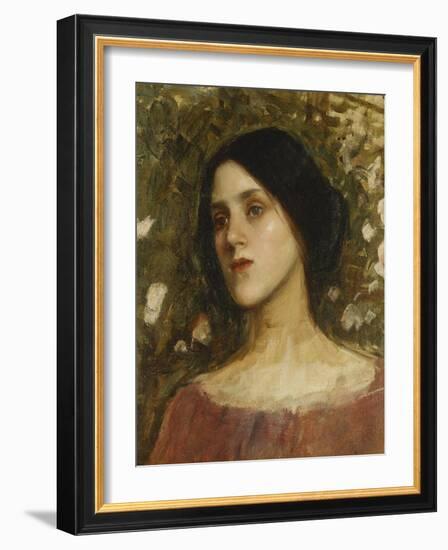 The Rose Bower-John William Waterhouse-Framed Giclee Print