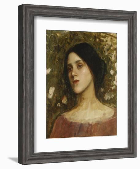 The Rose Bower-John William Waterhouse-Framed Giclee Print