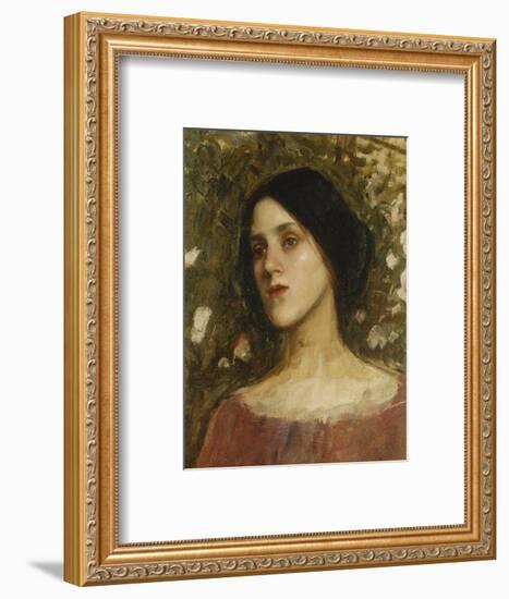 The Rose Bower-John William Waterhouse-Framed Giclee Print