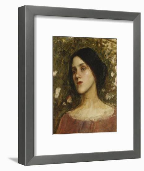 The Rose Bower-John William Waterhouse-Framed Giclee Print