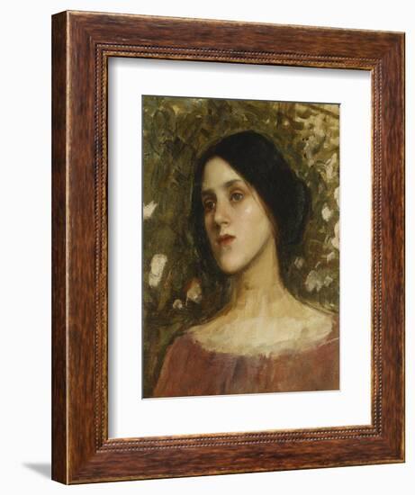 The Rose Bower-John William Waterhouse-Framed Giclee Print