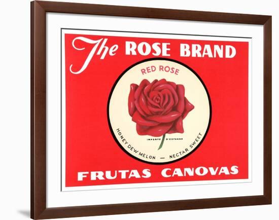 The Rose Brand-Barbara Cesery-Framed Limited Edition