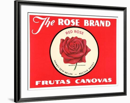 The Rose Brand-Barbara Cesery-Framed Limited Edition