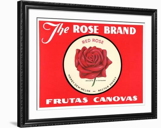 The Rose Brand-Barbara Cesery-Framed Limited Edition