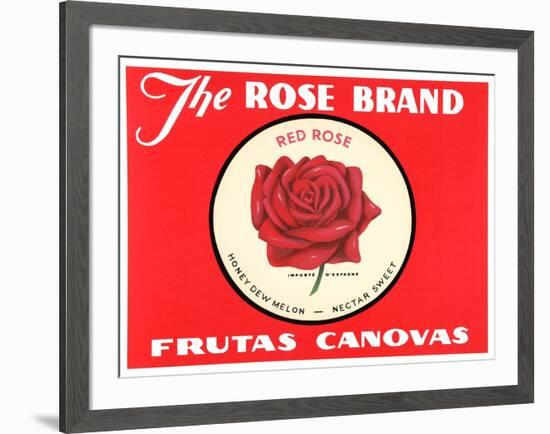 The Rose Brand-Barbara Cesery-Framed Limited Edition