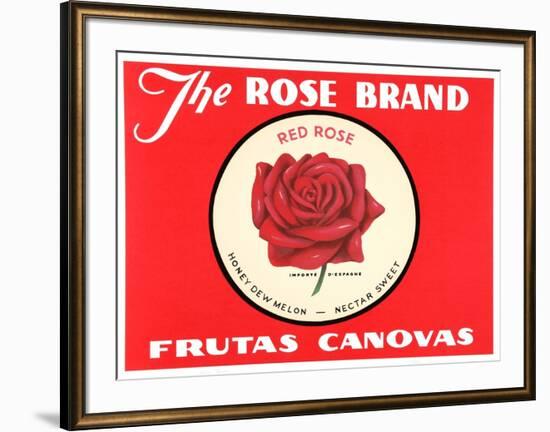 The Rose Brand-Barbara Cesery-Framed Limited Edition