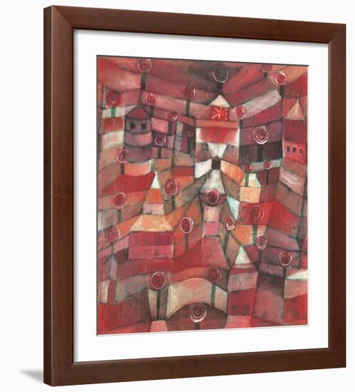 The Rose Garden-Paul Klee-Framed Giclee Print