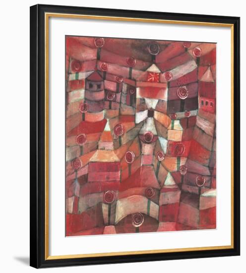 The Rose Garden-Paul Klee-Framed Giclee Print