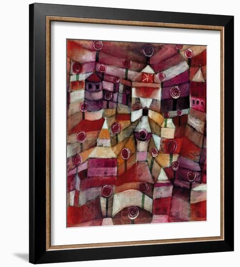 The Rose Garden-Paul Klee-Framed Giclee Print