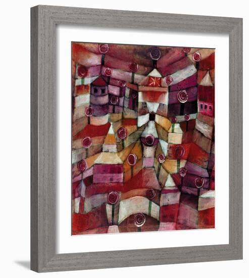 The Rose Garden-Paul Klee-Framed Giclee Print