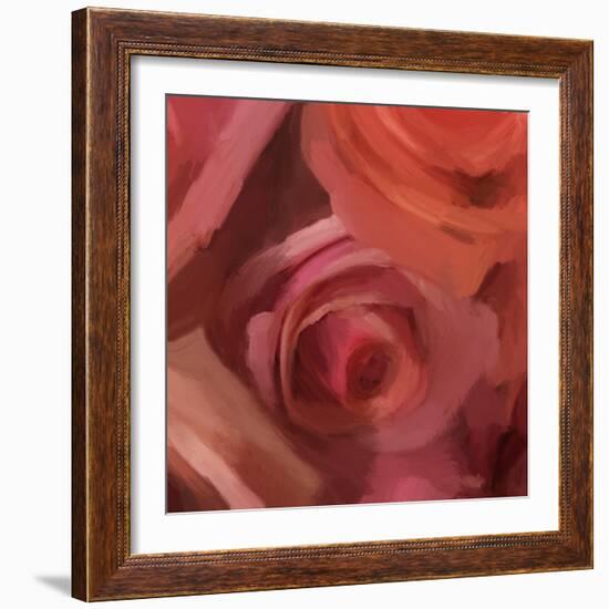 The Rose Maze-Dan Meneely-Framed Art Print