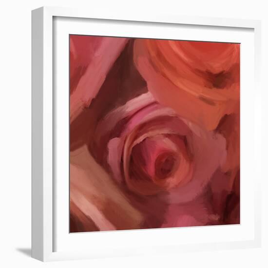 The Rose Maze-Dan Meneely-Framed Art Print