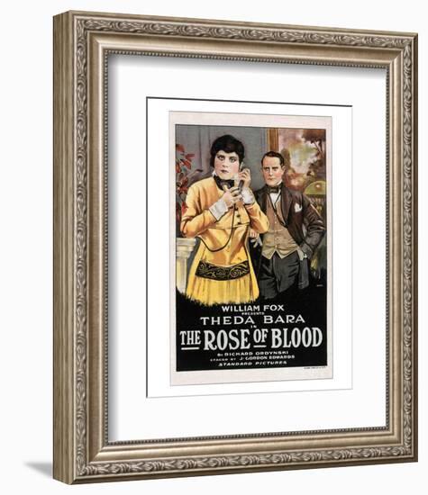 The Rose Of Blood - 1917-null-Framed Giclee Print