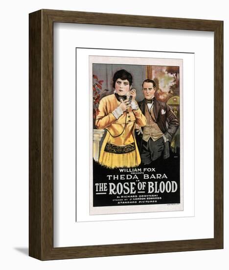 The Rose Of Blood - 1917-null-Framed Giclee Print