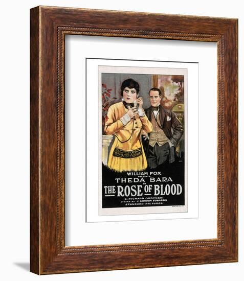 The Rose Of Blood - 1917-null-Framed Giclee Print