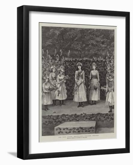 The Rose Queen Whiteland's College, Chelsea-Arthur Hopkins-Framed Giclee Print