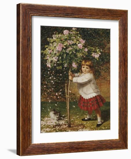 The Rose Tree-James Hayllar-Framed Giclee Print