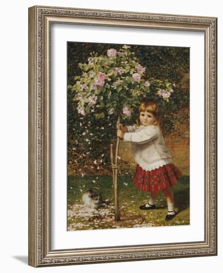 The Rose Tree-James Hayllar-Framed Giclee Print