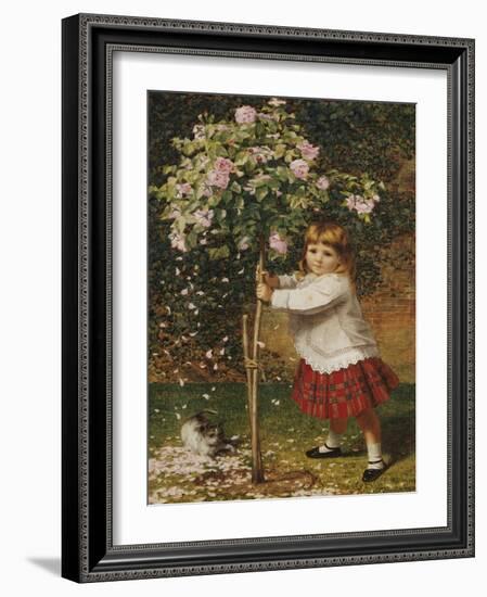 The Rose Tree-James Hayllar-Framed Giclee Print