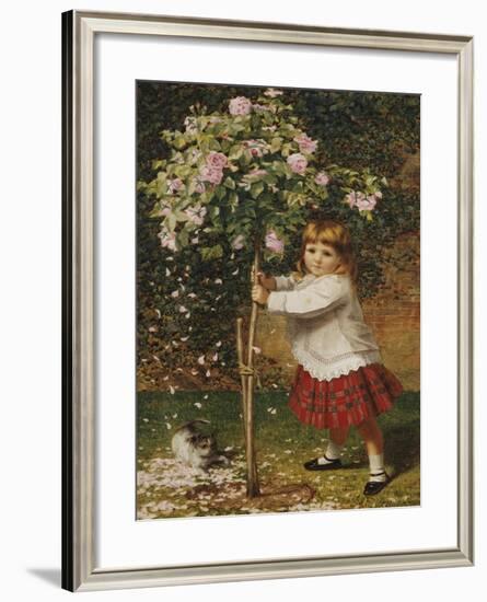 The Rose Tree-James Hayllar-Framed Giclee Print