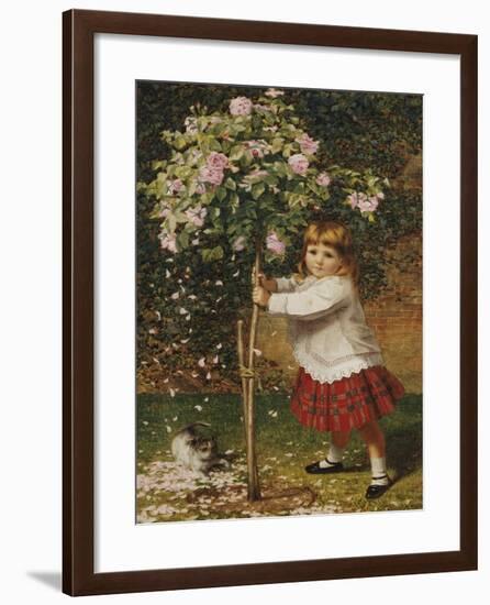 The Rose Tree-James Hayllar-Framed Giclee Print