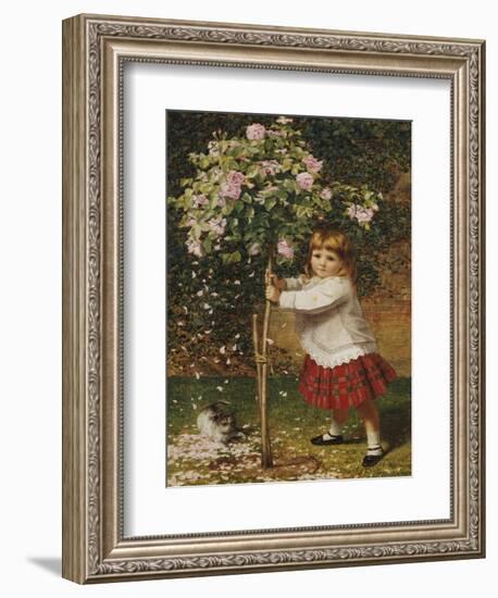 The Rose Tree-James Hayllar-Framed Giclee Print