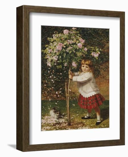 The Rose Tree-James Hayllar-Framed Giclee Print