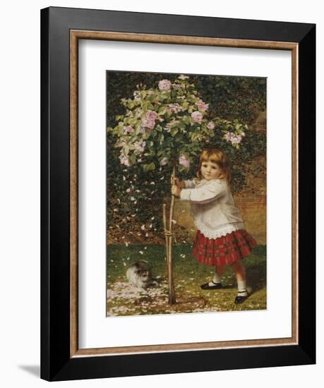 The Rose Tree-James Hayllar-Framed Giclee Print