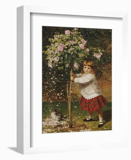 The Rose Tree-James Hayllar-Framed Giclee Print