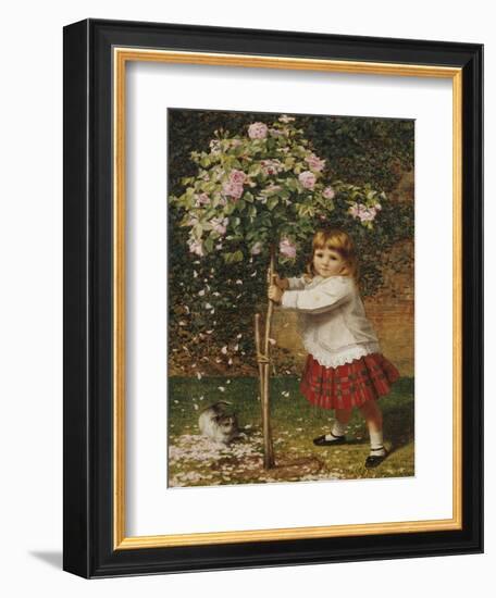 The Rose Tree-James Hayllar-Framed Giclee Print