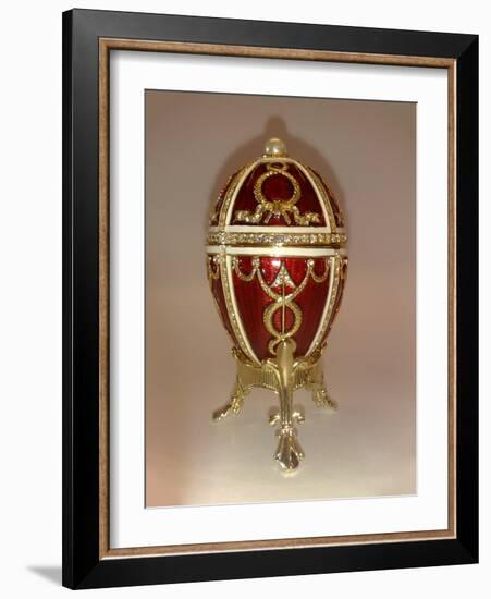 The Rosebud Egg, 1895-Michail Yevlampievich, Perkhin-Framed Giclee Print