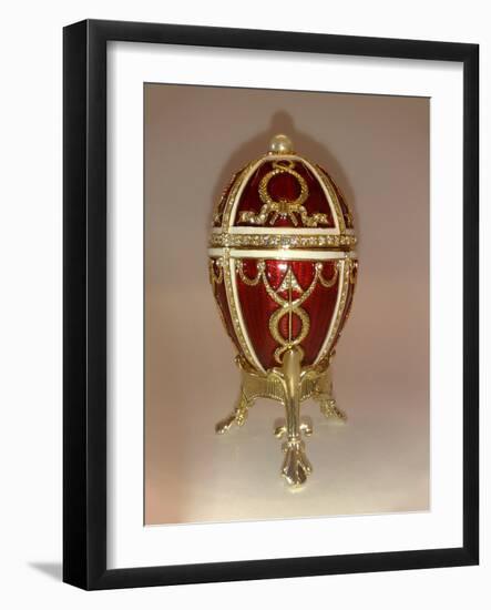 The Rosebud Egg, 1895-Michail Yevlampievich, Perkhin-Framed Giclee Print