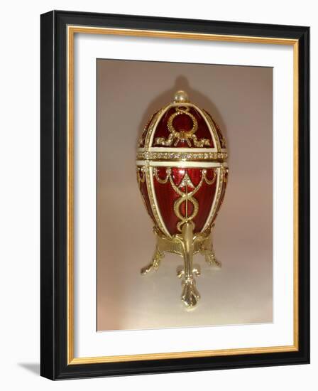 The Rosebud Egg, 1895-Michail Yevlampievich, Perkhin-Framed Giclee Print