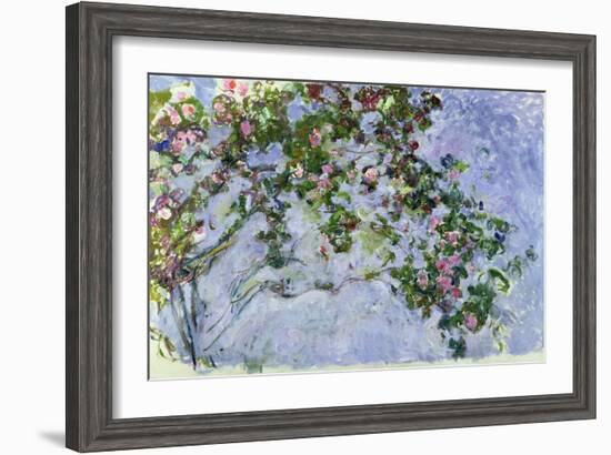 The Roses, 1925-26-Claude Monet-Framed Giclee Print