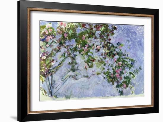 The Roses, 1925-26-Claude Monet-Framed Giclee Print