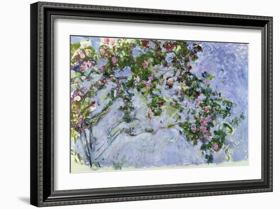 The Roses, 1925-26-Claude Monet-Framed Giclee Print