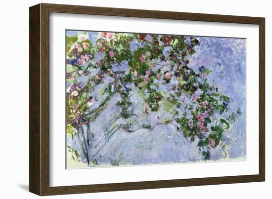 The Roses, 1925-26-Claude Monet-Framed Giclee Print