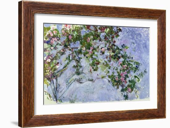 The Roses, 1925-26-Claude Monet-Framed Giclee Print