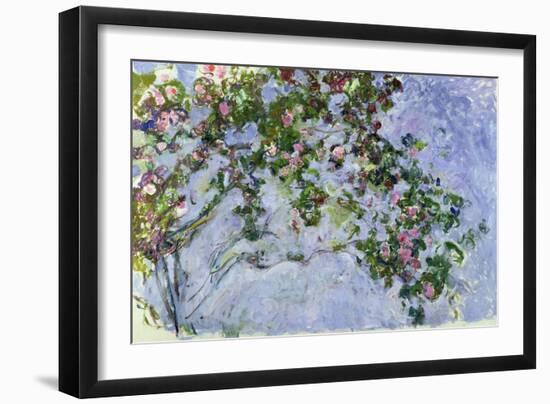 The Roses, 1925-26-Claude Monet-Framed Giclee Print