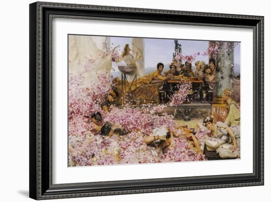 The Roses of Heliogabalus, 1888-Sir Lawrence Alma-Tadema-Framed Giclee Print