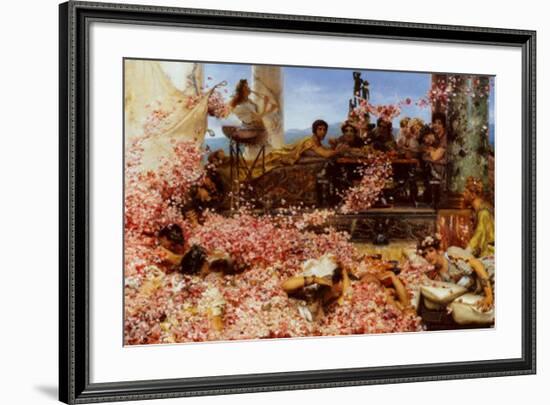 The Roses of Heliogabalus-Sir Lawrence Alma-Tadema-Framed Art Print