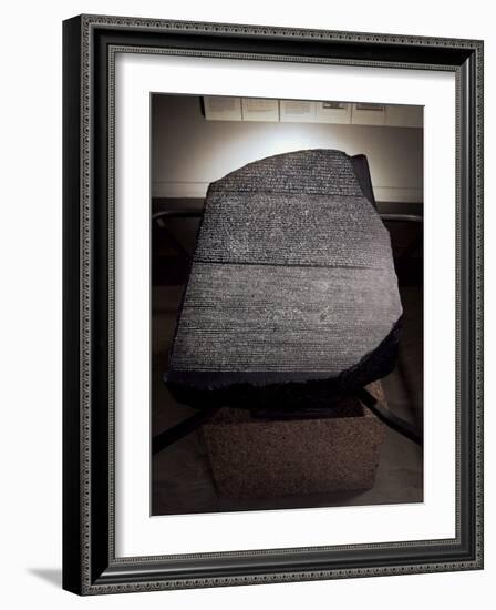 The Rosetta Stone, British Museum, London, England, United Kingdom-Adam Woolfitt-Framed Photographic Print