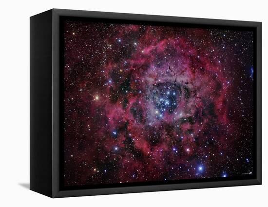 The Rosette Nebula-Stocktrek Images-Framed Premier Image Canvas