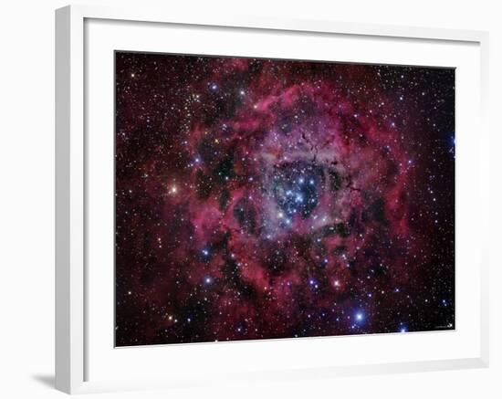 The Rosette Nebula-Stocktrek Images-Framed Photographic Print