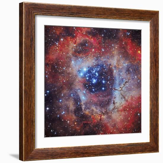 The Rosette Nebula-null-Framed Photographic Print