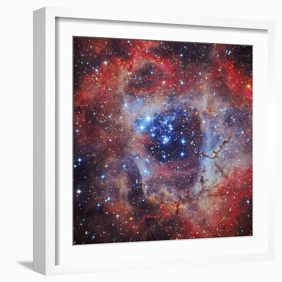 The Rosette Nebula-null-Framed Photographic Print