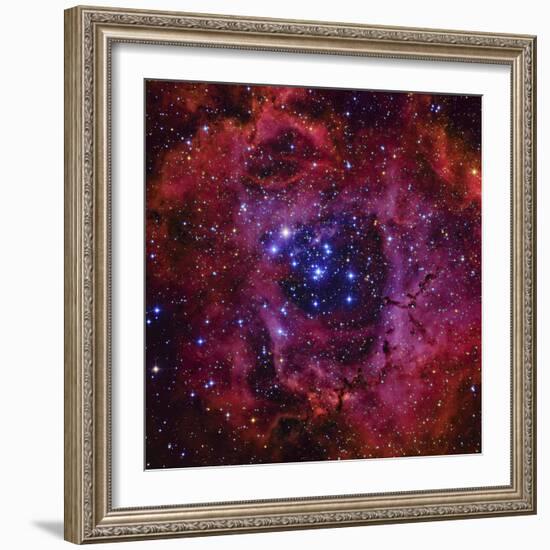 The Rosette Nebula-Stocktrek Images-Framed Photographic Print