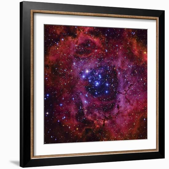 The Rosette Nebula-Stocktrek Images-Framed Photographic Print