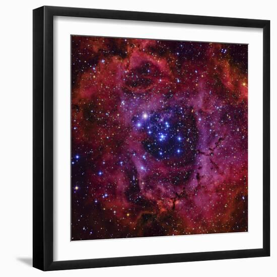 The Rosette Nebula-Stocktrek Images-Framed Photographic Print